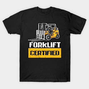 Proud Forklift Driver Gift T-Shirt